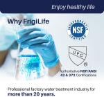 XWF Water Filter Replacement for G E XWFE Refrigerator WR17X30702 Household