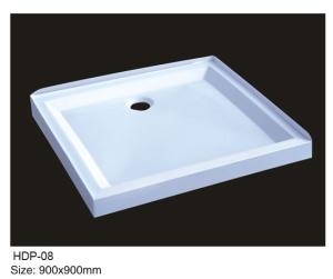 Quality Acrylic shower tray, shower basin,acrylic shower base HDP-08 wholesale