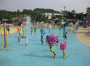 Quality Water Spray Park Equipment With Water Pumping Machine in Aqua Park wholesale