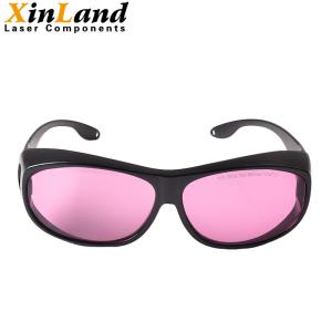 Quality VLT 60% Purple Lens Infrared Protection Goggles for CTP Laser Machine 808nm Laser Safety Glasses wholesale