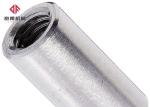 Straight Stainless Steel Rebar Couplers Metal Bushing Sleeve ISO9001