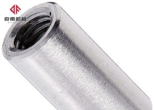 Quality Straight Stainless Steel Rebar Couplers Metal Bushing Sleeve ISO9001 wholesale