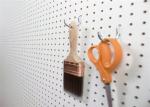 5mm Melamine Surface MDF Peg Board For Display Goods