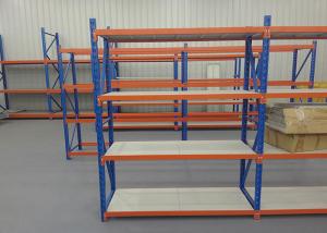 Quality Free Standing Stainless Steel Shelves , Long Span Industrial Racking Steel Shelving wholesale