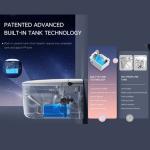 Bathroom Modern Smart Toilet With Temperature Control And UV Sterilization