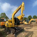 7 Tons Komatsu Pc70 Used Komatsu Excavator Wheel Crawler 48.5kW