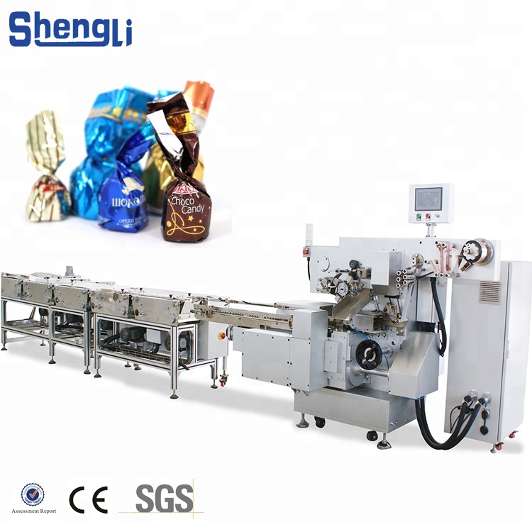 Shengli Single Twist Chocolate Packing Machine with Video Inspection and Multi-function