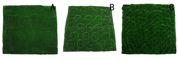 Green Silk Cloth Moss Artificial Grass Vertical Garden Wall Panles Size 1*1m