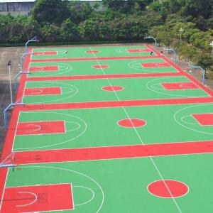 Quality Acrylic Basketball Court Tennis court and badminton Sports Flooring wholesale