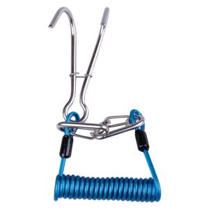 Quality Stainless steel lanyard double head flow hook for scuba diving wholesale