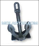 Quality Molastar Stockless Steel Anchor For Sale Gruson Anchor Marine Ship Gruson Anchor Stockless Anchor For Marine wholesale