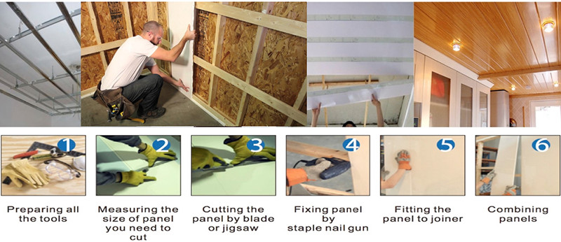 SGS Wood Plastic Composite Pvc Ceiling Panel Extrusion Line Window Door Wpc Wall Panel Machine