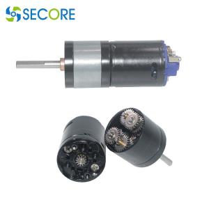 China High Torque Dc Reducer Motor 99rpm 17.8W With Double Gear Boxes on sale