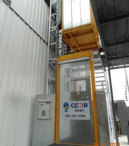 Quality Sandblasting Painted Q355B Steel VFD Building Site Hoist wholesale