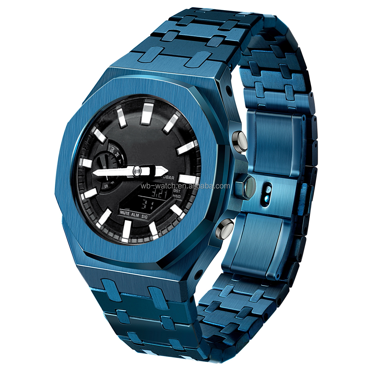 Casio Ga2100 G Shock Case Stainless Steel Strap Mod Wrist Watch 5Th Refit Accessories