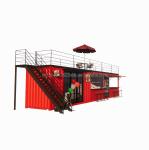 Modern Luxurious 20ft 10ft Mini Cafe Bar Restaurant House Container Coffee Shop