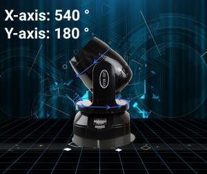 Quality Advanced DMX512 Control Mini Moving Head Light 100W for Church DJ Party Wedding Bars KTV wholesale