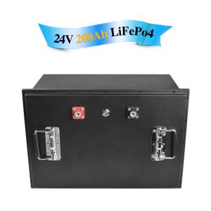 Quality Lithium Ion 24V Lifepo4 Battery 200Ah 200 Amp Hour wholesale