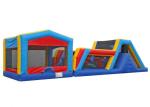 Commercial Inflatable Sports Games Bounce House Happy Hop Bouncy Castle Fire