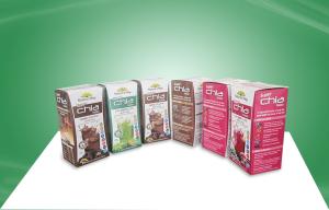 Quality Fruit Juice Paper Packaging Boxes Recyclable with Auto - lock wholesale