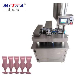 Quality 10ml Small Soft Cream Tube Filling Machine With Ultrasonic Sealing System wholesale