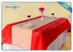 Customized Logo Disposable Non Woven Tablecloth For Italian Hotel
