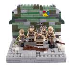 MOC military soldiers WW2 weapon accessories Japanese army mini figures