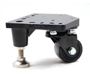 Quality PCB Equipment Fixed 63MM Locking Swivel Casters 600kg Aging Resistance wholesale