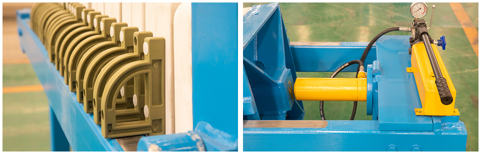 Small Manual Hydraulic Chamber Filter Press