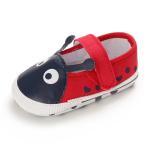 popular pu&cotton Red shoes lovely worm toddler boy girl cute babe shoes