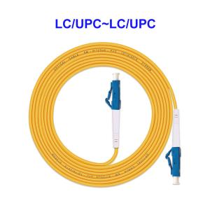 Quality LC/UPC~LC/UPC Single Mode Simplex Fiber Optic Jumper 9/125µm wholesale