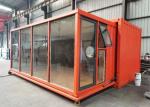 Electric 20hc Expansion Container House With Rock Wool Insulation Board