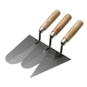 Quality Stainless Steel Bricklaying Knife Concrete Hand Brick Trowel Plastering Trowel wholesale
