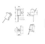Micro DC Open Frame Solenoid For Coin Dispenser