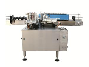 Quality Industrial Cold Glue Labeling Machine , Auto Wine Bottle Labeling Machine wholesale