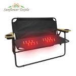 100 X 40.5 X 74cm 600D Waterproof Oxford Heated Folding Chair Garden Heat Chair