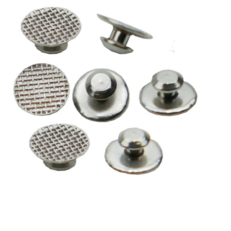 MFDS Certified Dental Orthodontic Micro Direct Bond Lingual Button Bondable Round Mesh Base for Comfortable Wear