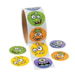 Quality Diy Christmas Gift PMS Packaging Stickers Labels Kids Cartoon Label wholesale