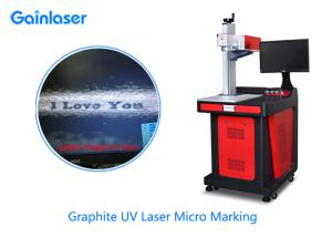 Quality 5W UV Laser Marking Graphite , Jewelry , Keyboard , Leather , Acrylic wholesale