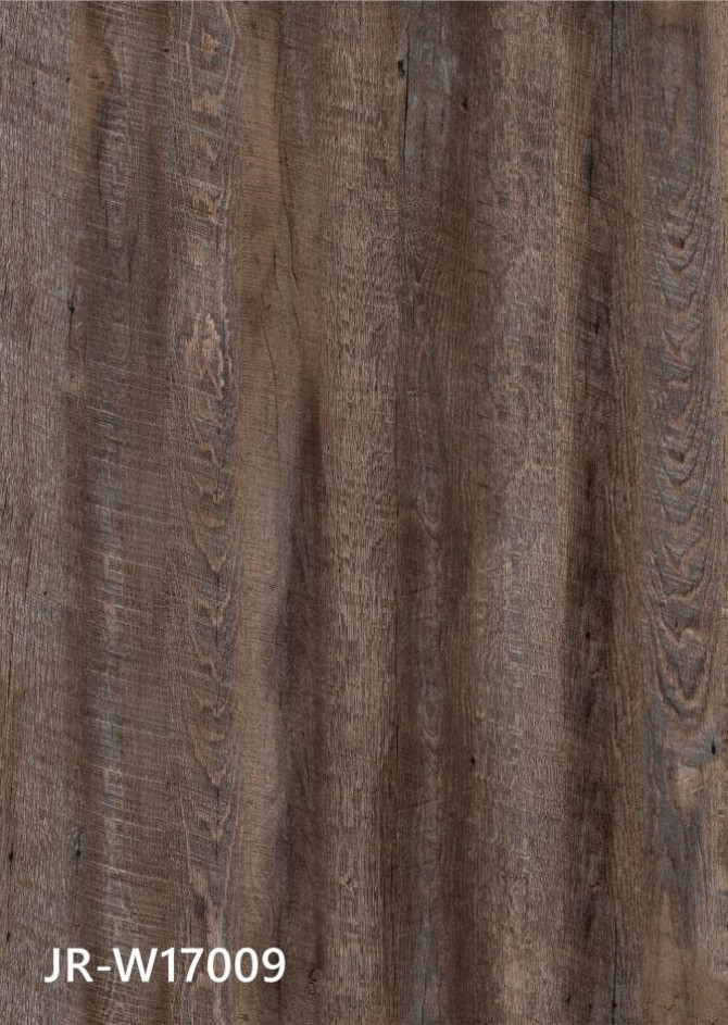 Wood Grain SPC Click Flooring 0.5mm Non Polluting 5.5mm GKBM JR-W17009