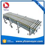 Gravity Flexible Extendable PVC Roller Conveyor