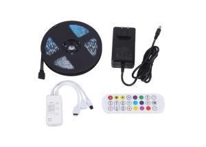 China CE 5m 5050 3000K Music Bluetooth LED Strip Light For Bedroom on sale