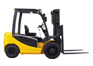 Quality Large Battery Forklift Truck 3000kg , Double Controller Fork Lift Trucks wholesale