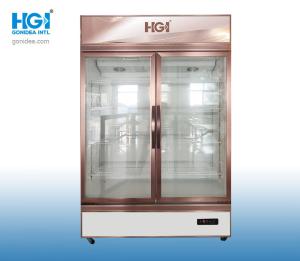 Quality Big Capacity 880L Upright Showcase Cooler Soda Vertical Display Freezer CB wholesale