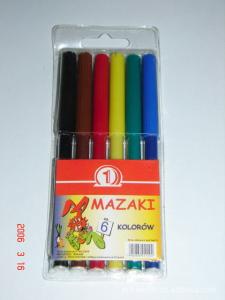 Quality customized kids drawing marker pen,watercolor pen with washable ink wholesale