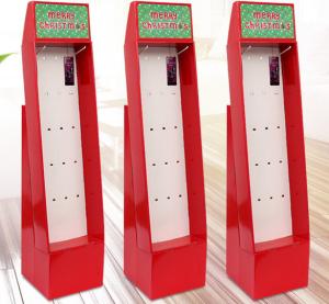 Quality 4 Color Toy Cardboard Hook Display Stand K5 Corrugated wholesale
