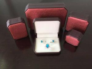 Quality Fancy Gem Jewelry Plastic Box For Bracelet / Earring / Pendant Packaging wholesale