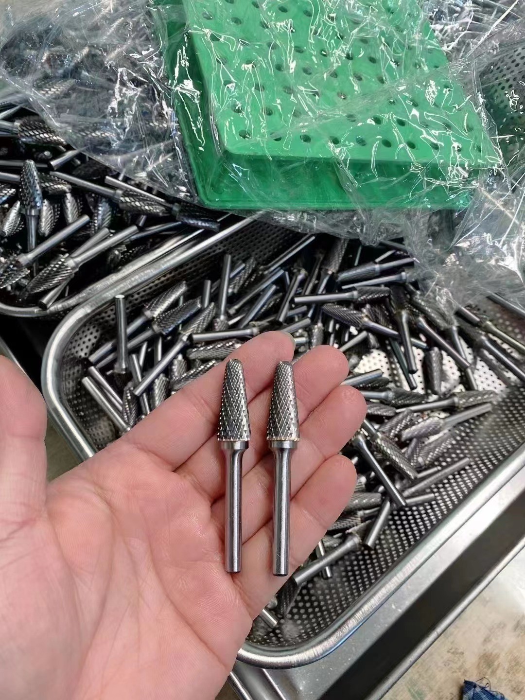 8mm Tungsten Carbide Rotary Burrs Drill Bit Hard Metal Grinding Tools Wear Proof