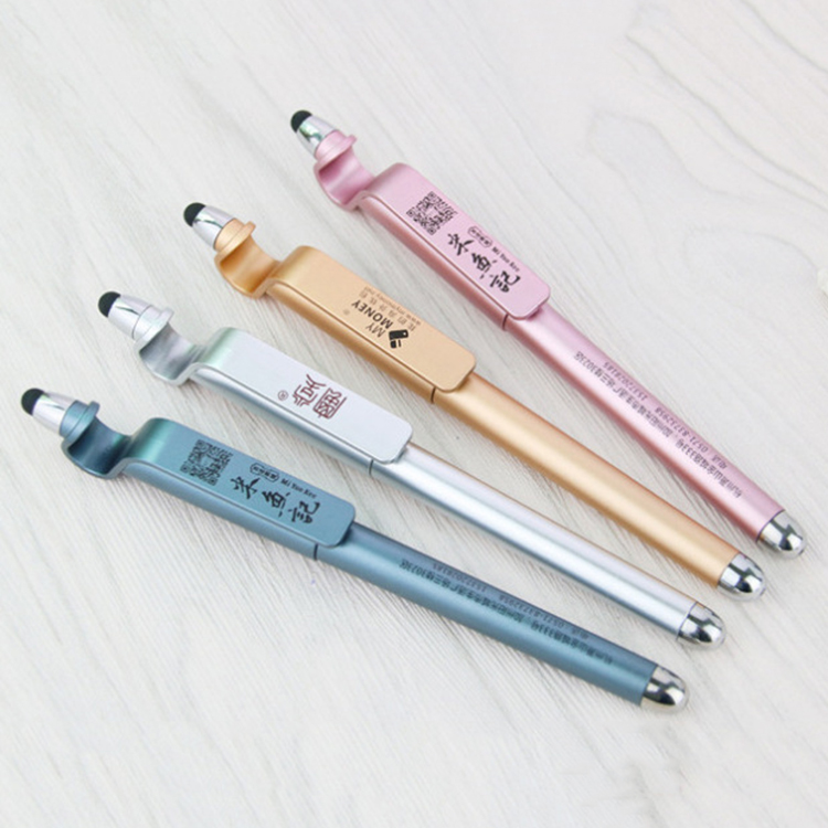 25g Custom Logo Printing Double Head Multi-functional Ball Pen for Office Supplies