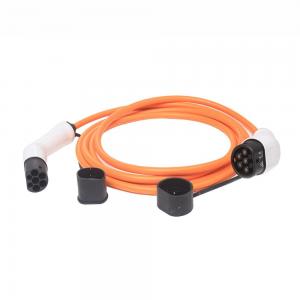 Orange IEC 62196-2 Plug Type 2 To Type 2 EV Cable 5m 7.5m